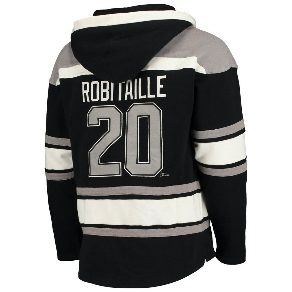 Luc Robitaille Los Angeles Kings '47 Retired Player Name & Number Lacer Pullover Hoodie -  NHL Hoodies