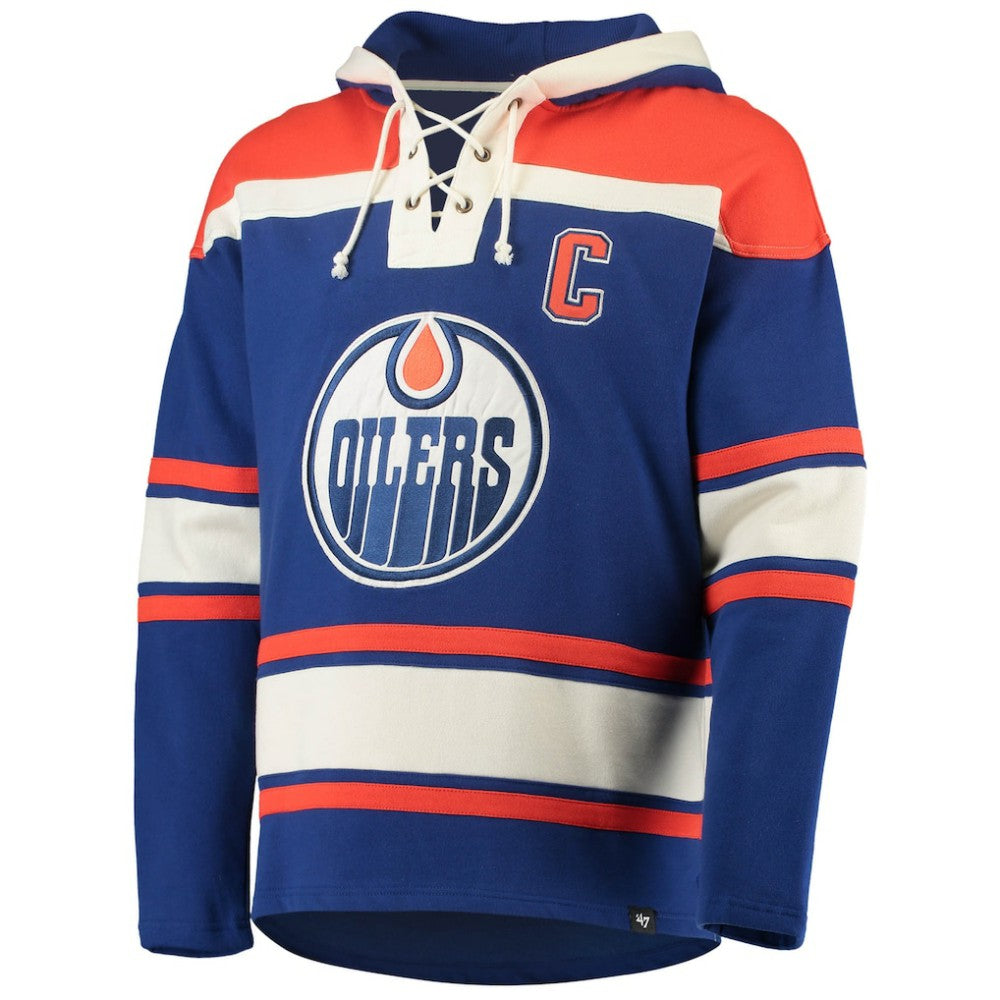 Wayne Gretzky Edmonton Oilers '47 Retired Player Name & Number Lacer Pullover Hoodie -  NHL Hoodies