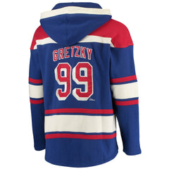 Wayne Gretzky New York Rangers '47 Retired Player Name & Number Lacer Pullover Hoodie -  NHL Hoodies