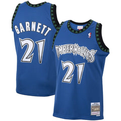 Blue Kevin Garnett Minnesota Timberwolves 2003/04 Hardwood Classics Swingman Jersey | NBA