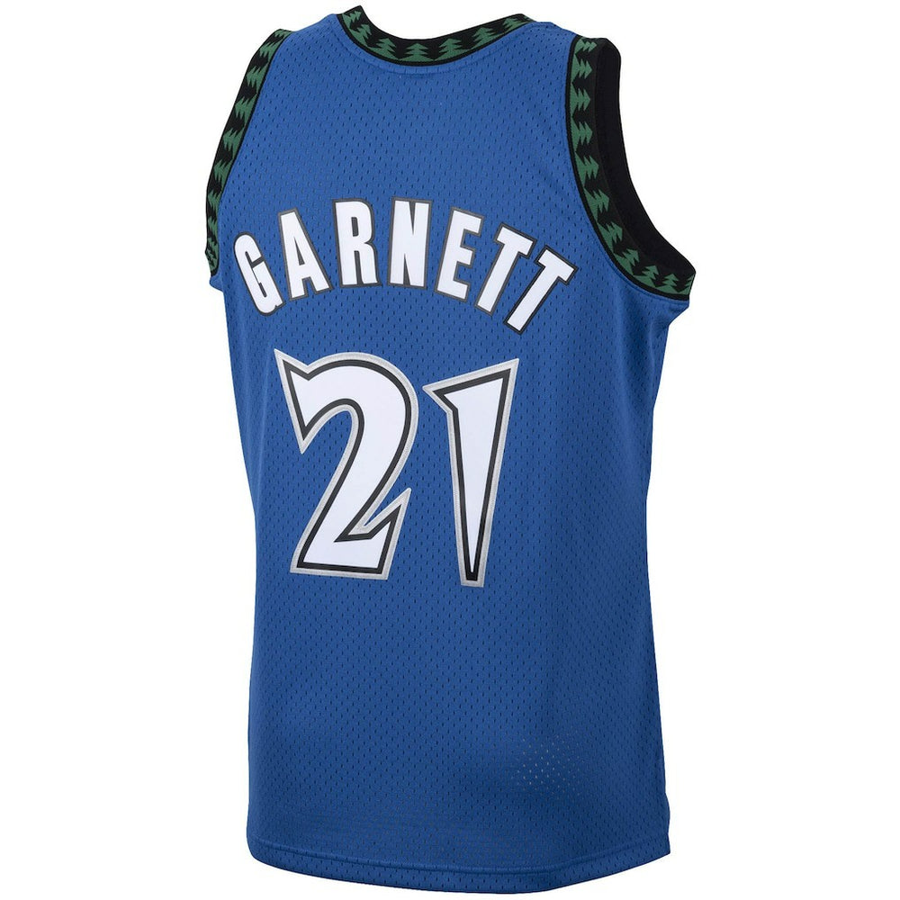 Blue Kevin Garnett Minnesota Timberwolves 2003/04 Hardwood Classics Swingman Jersey | NBA