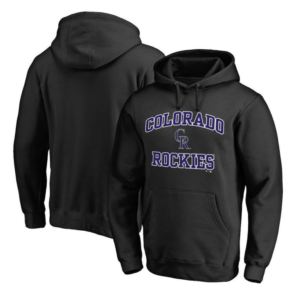 Colorado Rockies Heart & Soul Pullover Hoodie - MLB Hoodies
