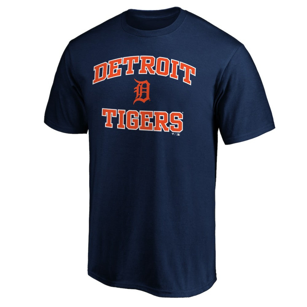 Detroit Tigers Fanatics MTO Label Heart & Soul T-Shirt - MLB T-shirts