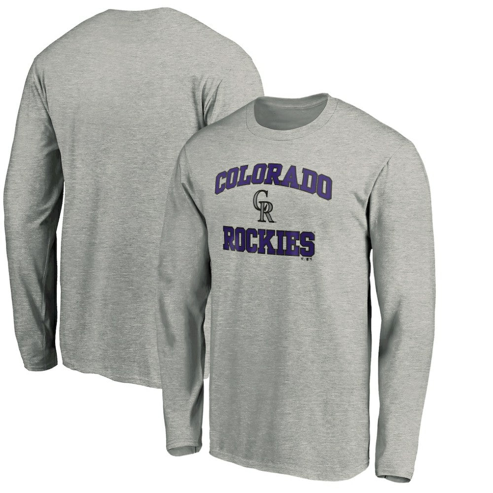 Colorado Rockies Team Heart & Soul Long Sleeve T-Shirt - MLB T-shirts