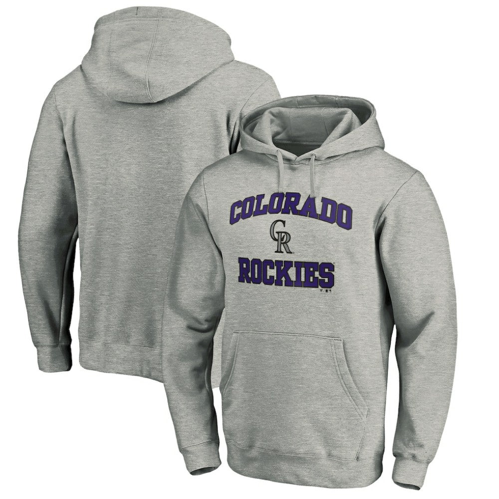 Colorado Rockies Fanatics MTO Label Heart & Soul Pullover Hoodie - MLB Hoodies