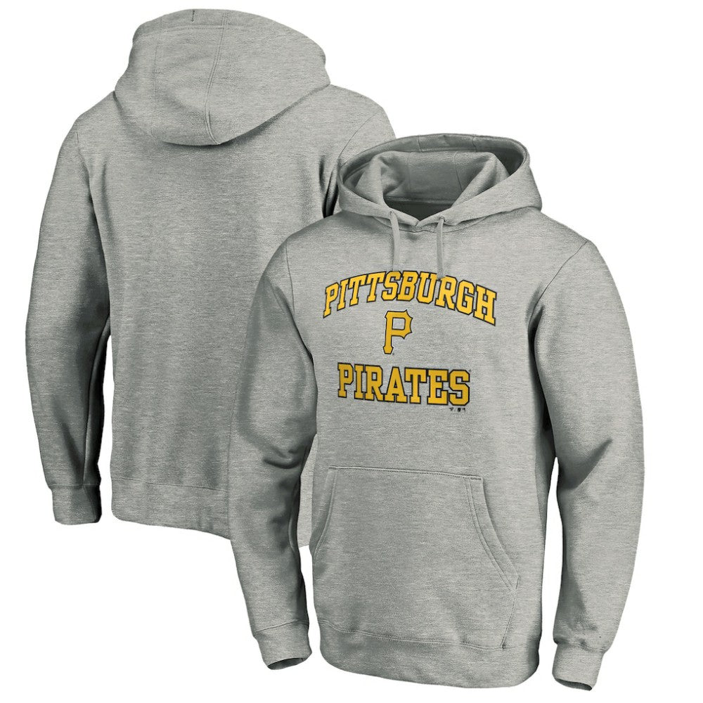 Pittsburgh Pirates Fanatics MTO Label Heart & Soul Pullover Hoodie - MLB Hoodies