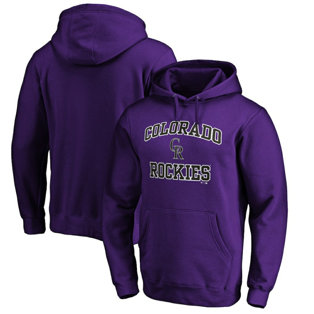Colorado Rockies Heart & Soul Pullover Hoodie - MLB Hoodies