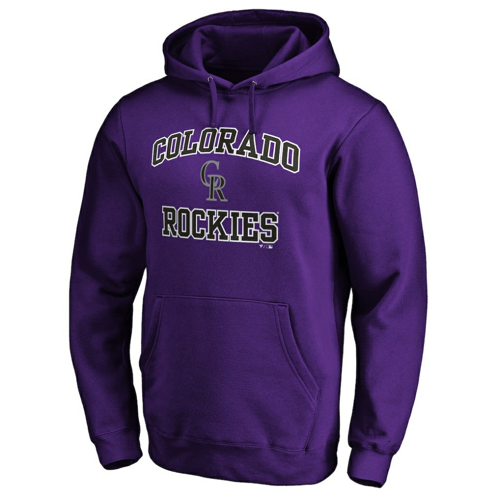 Colorado Rockies Heart & Soul Pullover Hoodie - MLB Hoodies
