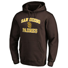 San Diego Padres Fanatics MTO Label Heart & Soul Pullover Hoodie - MLB Hoodies