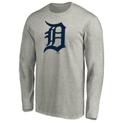 Detroit Tigers Official Team Logo Long Sleeve T-Shirt - MLB T-shirts