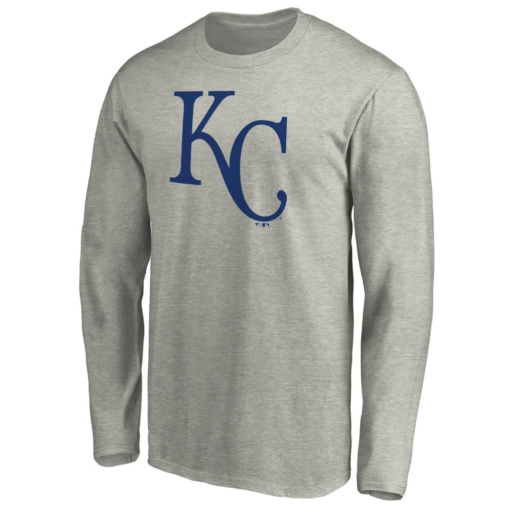 Kansas City Royals Official Team Logo Long Sleeve T-Shirt - MLB T-shirts