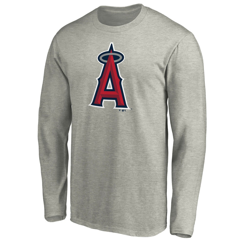 Los Angeles Angels Official Team Logo Long Sleeve T-Shirt - MLB T-shirts