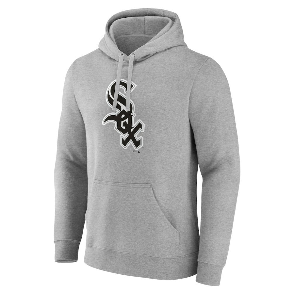 Chicago White Sox Official Logo Fitted Pullover Hoodie - MLB Hoodies