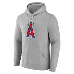 Los Angeles Angels Official Logo Fitted Pullover Hoodie - MLB Hoodies