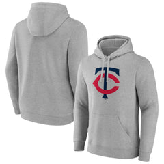 Minnesota Twins Official Logo Fitted Pullover Hoodie - MLB Hoodies