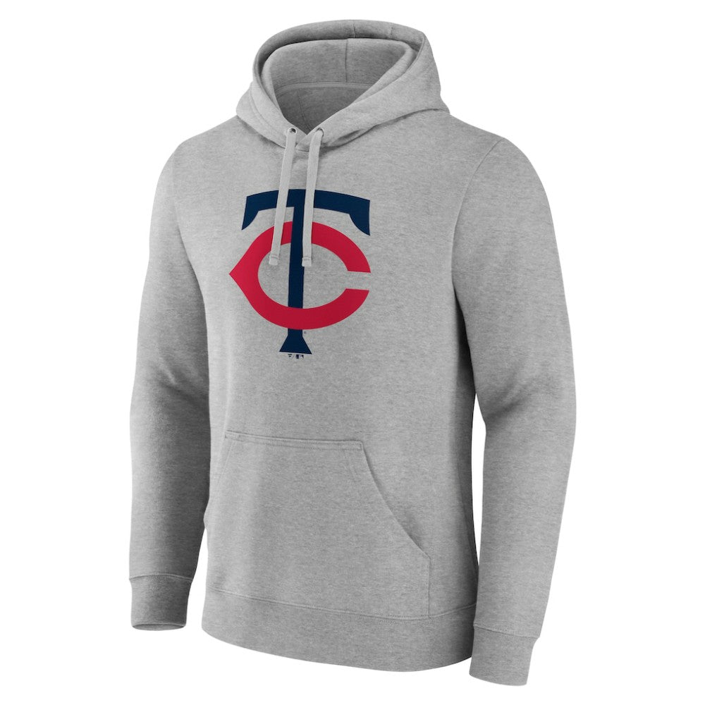 Minnesota Twins Official Logo Fitted Pullover Hoodie - MLB Hoodies