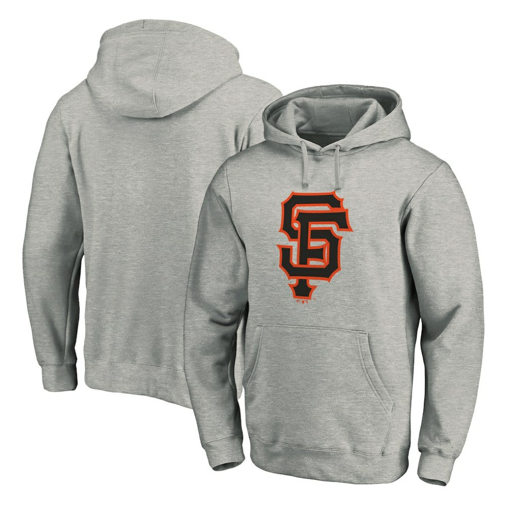 San Francisco Giants Official Logo Fitted Pullover Hoodie - MLB Hoodies