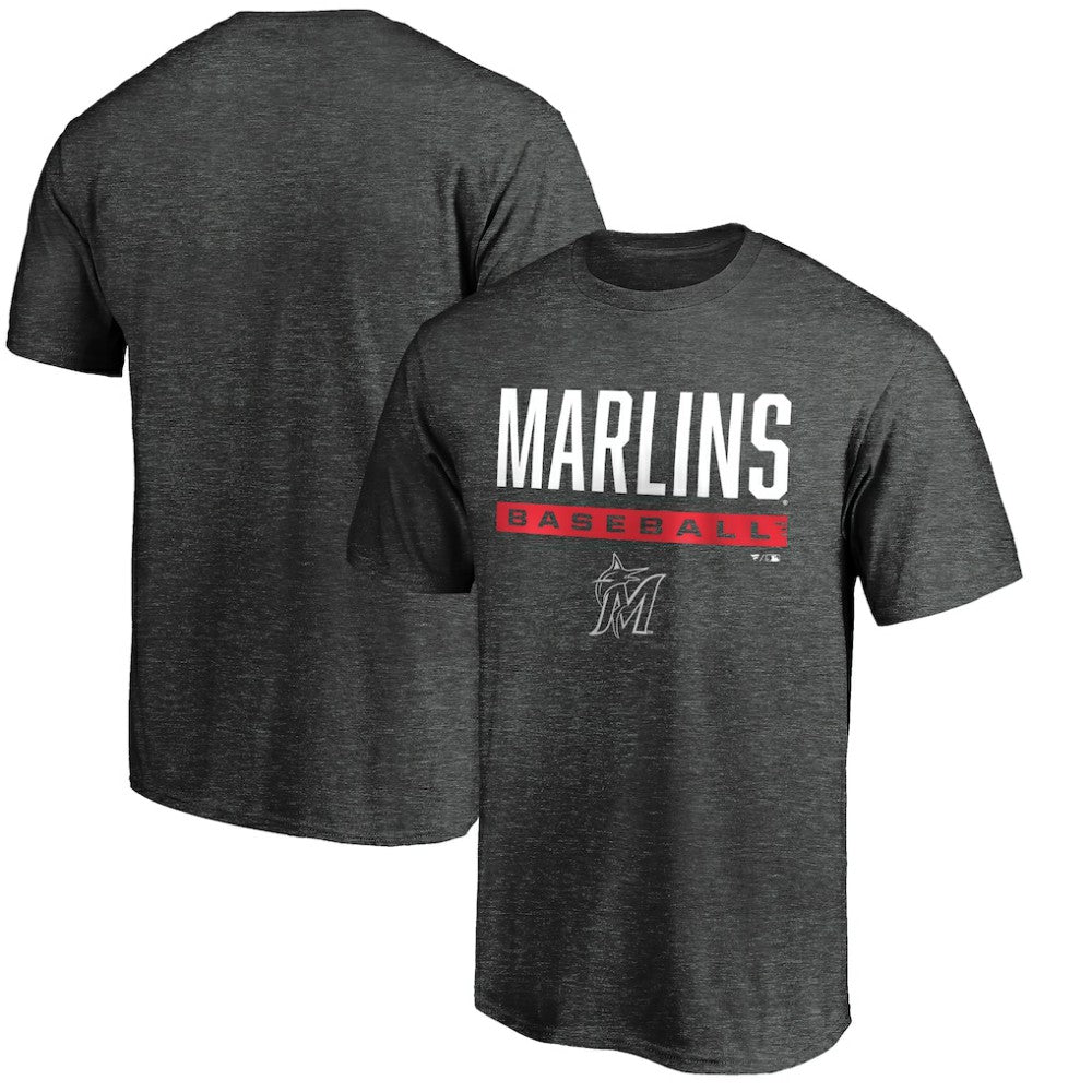 Miami Marlins Win Stripe Logo T-Shirt II - MLB T-shirts