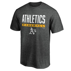 Athletics Win Stripe Logo T-Shirt II - MLB T-shirts