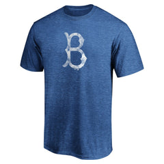 Brooklyn Dodgers Cooperstown Collection True Classics Throwback Logo Tri-Blend T-Shirt - MLB T-shirts