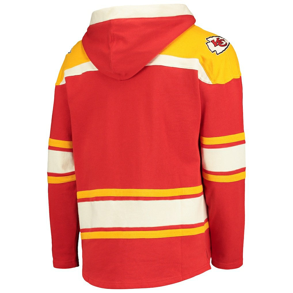 Kansas City Chiefs '47 Lacer V-Neck Pullover Hoodie | NFL Discount