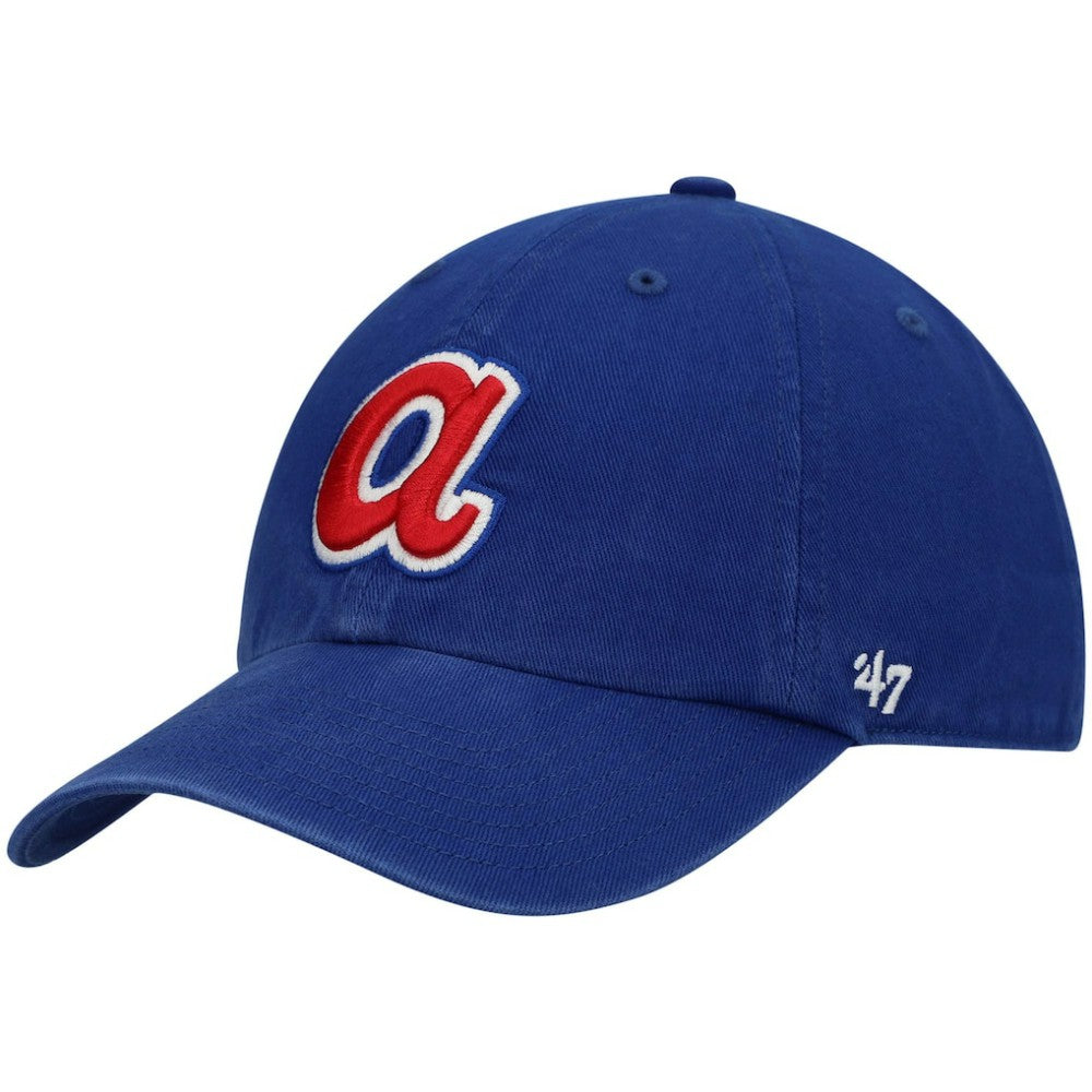 Atlanta Braves '47 1972 Logo Cooperstown Collection Clean Up Adjustable Hat - MLB Hats