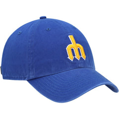 Seattle Mariners '47 1977 Logo Cooperstown Collection Clean Up Adjustable Hat - MLB Hats