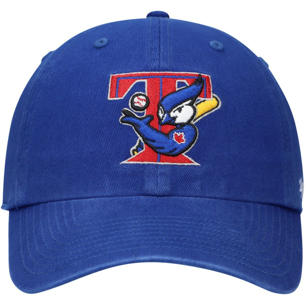 Toronto Blue Jays '47 Team Logo Cooperstown Collection Clean Up Adjustable Hat - MLB Hats