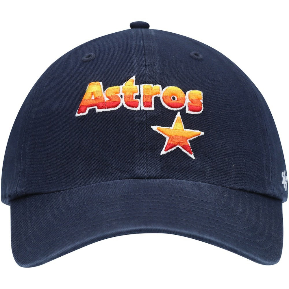 Houston Astros '47 Logo Cooperstown Collection Clean Up Adjustable Hat - MLB Hats