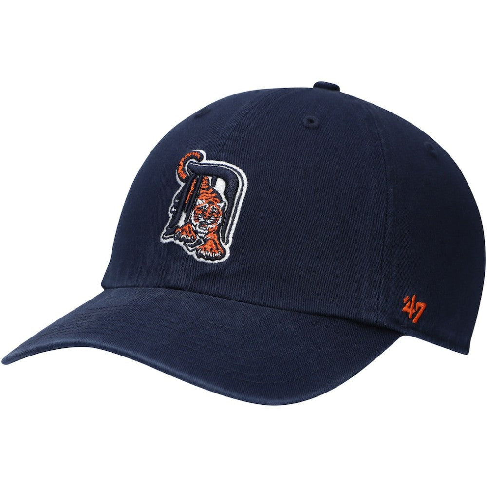 Detroit Tigers '47 Logo Cooperstown Collection Clean Up Adjustable Hat - MLB Hats