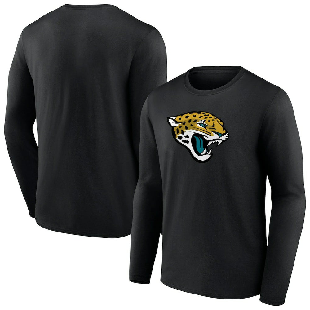 Jacksonville Jaguars Primary Team Logo Long Sleeve T-Shirt | NFL New