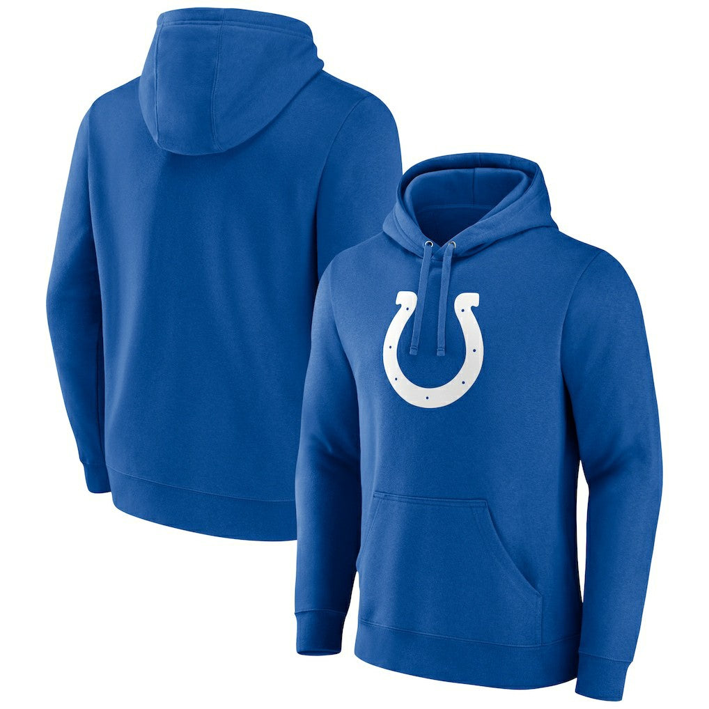 Indianapolis Colts Primary Logo Fitted Pullover Hoodie | NFL Near me