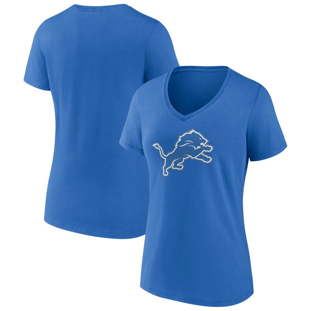Detroit Lions Women's Primary Team Logo V-Neck T-Shirt | NFL Near me
