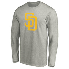 San Diego Padres Official Team Logo Long Sleeve T-Shirt - MLB T-shirts
