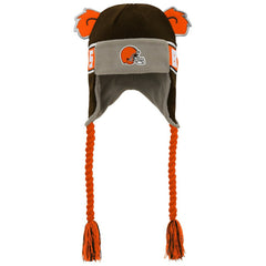 Cleveland Browns Preschool Wordmark Ears Trooper Knit Hat | NFL Online