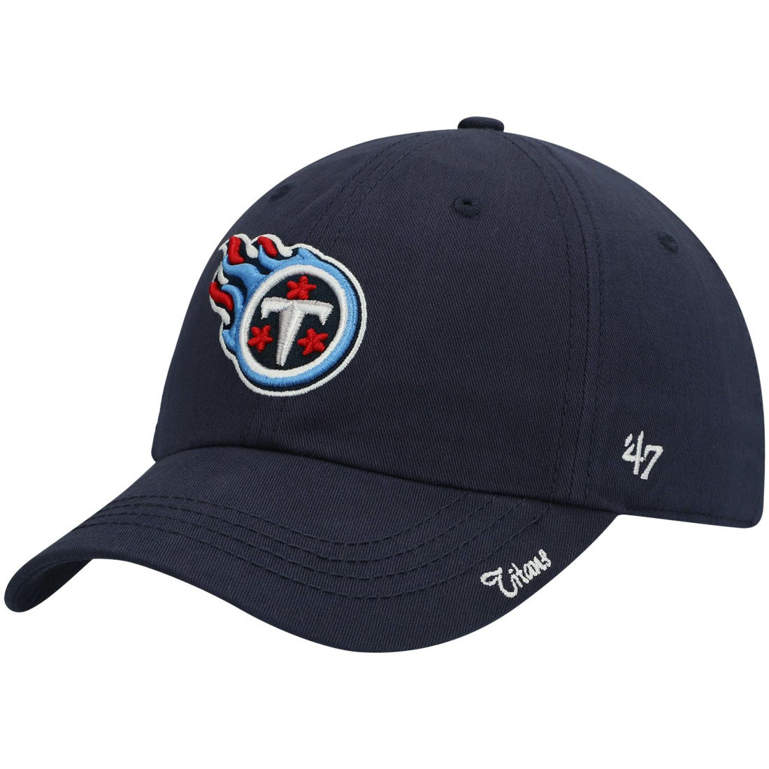 Tennessee Titans '47 Women's Miata Clean Up Primary Adjustable Hat | NFL New