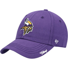 Minnesota Vikings '47 Women's Miata Clean Up Primary Adjustable Hat | NFL Outlet