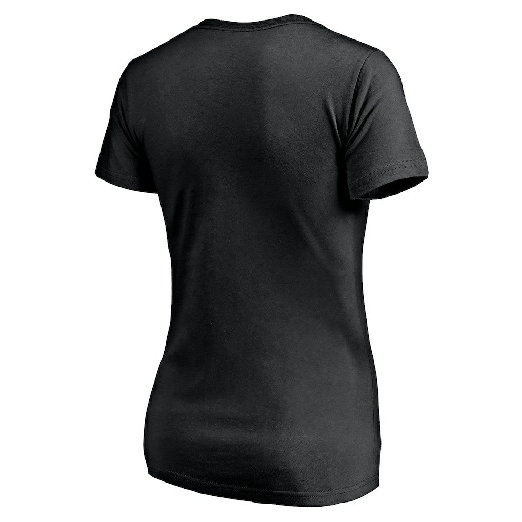 Los Angeles Chargers Women's Midnight Mascot Logo V-Neck T-Shirt | NFL US