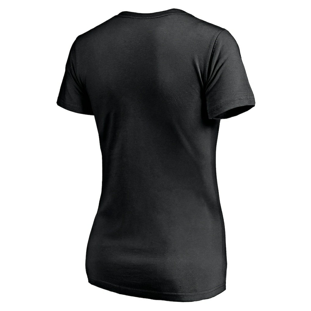 Los Angeles Chargers Women's Midnight Mascot Logo V-Neck T-Shirt | NFL US