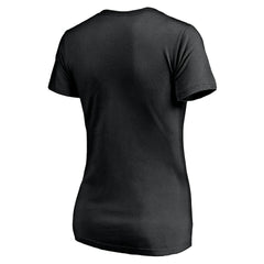 Los Angeles Chargers Women's Midnight Mascot Logo V-Neck T-Shirt | NFL US