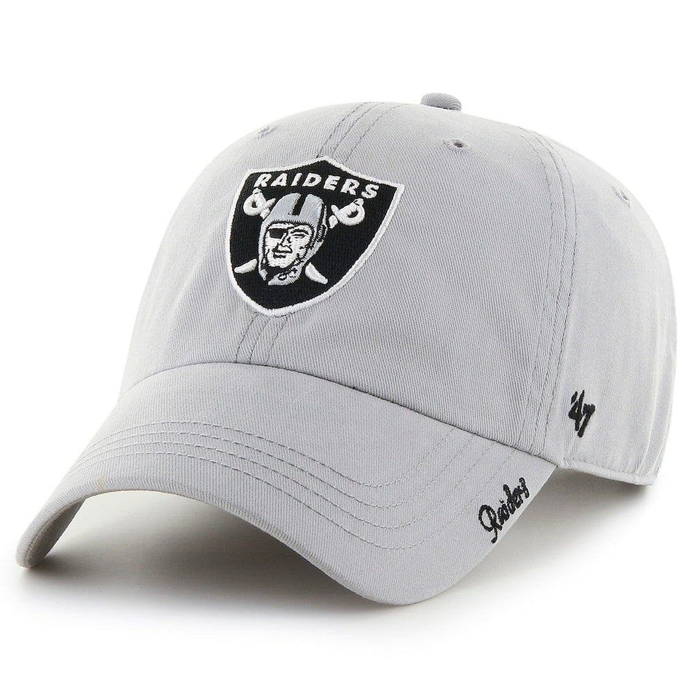 Las Vegas Raiders '47 Women's Miata Clean Up Secondary Adjustable Hat | NFL US