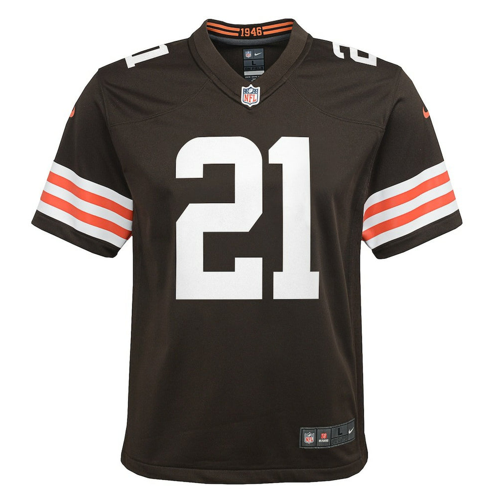 Cleveland Browns Denzel Ward  Youth Game Jersey | NFL Hot