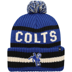 Indianapolis Colts '47 Bering Cuffed Knit Hat with Pom | NFL Near me