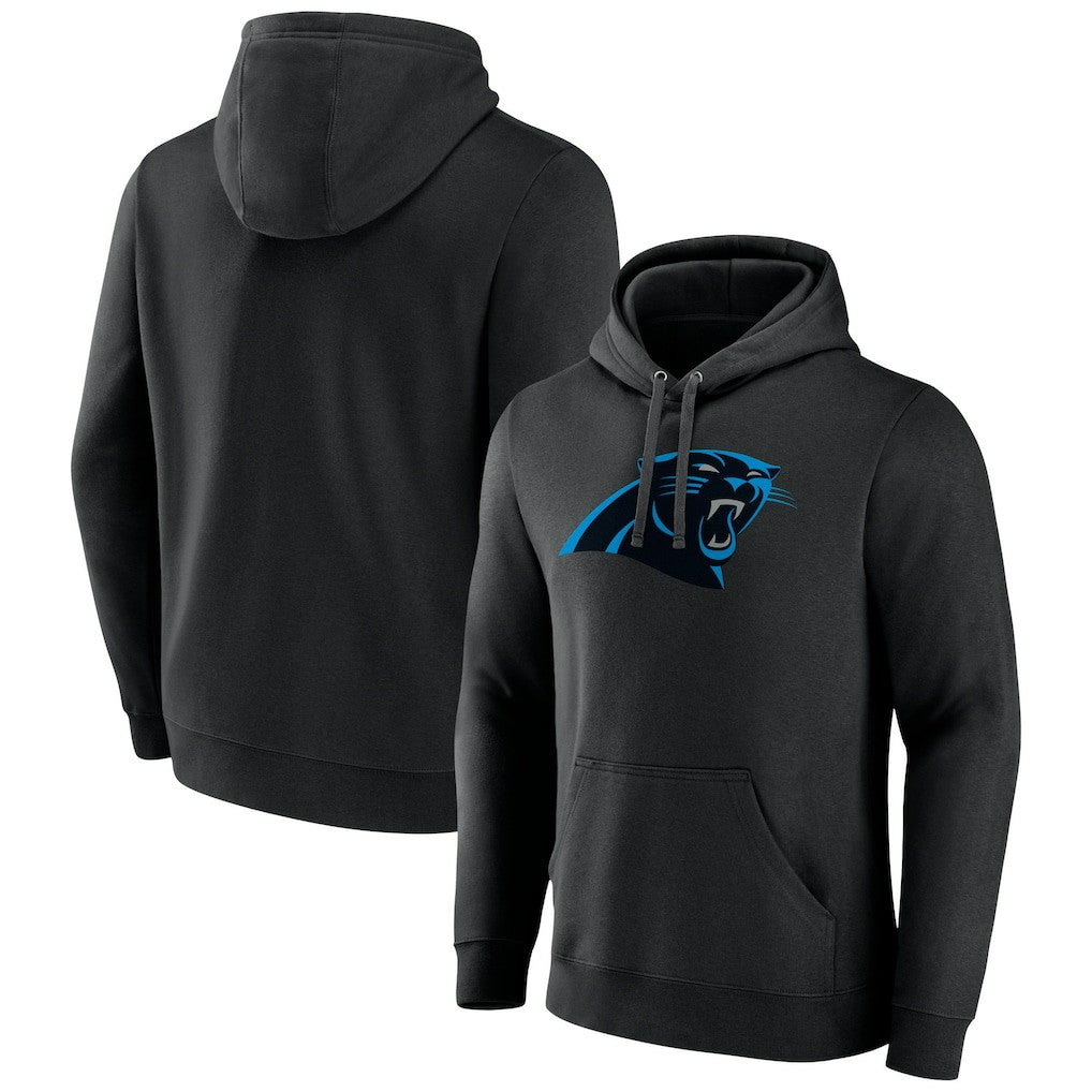 Carolina Panthers Primary Logo Fitted Pullover Hoodie | NFL Hot