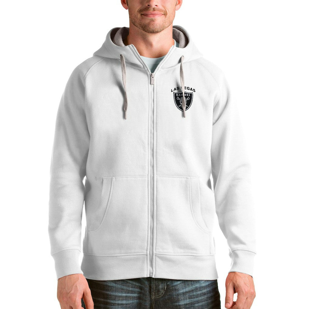 Las Vegas Raiders Antigua Victory Full-Zip Hoodie | NFL Near me