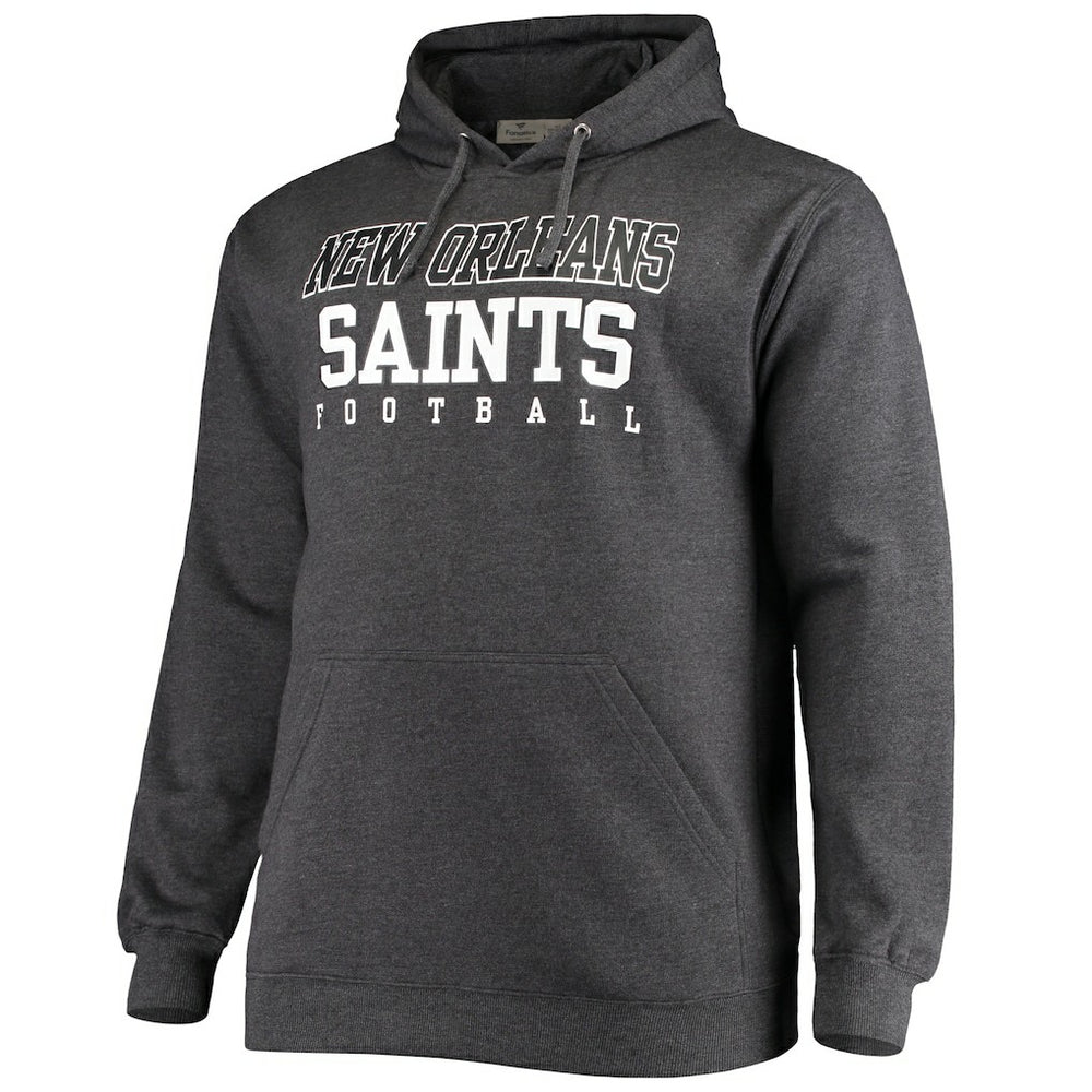 New Orleans Saints Big & Tall Practice Pullover Hoodie | NFL On sale