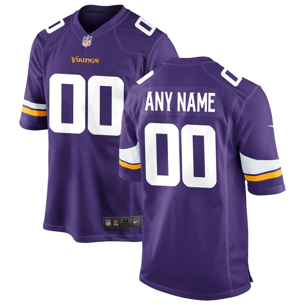 Minnesota Vikings Custom Game Jersey | NFL Outlet