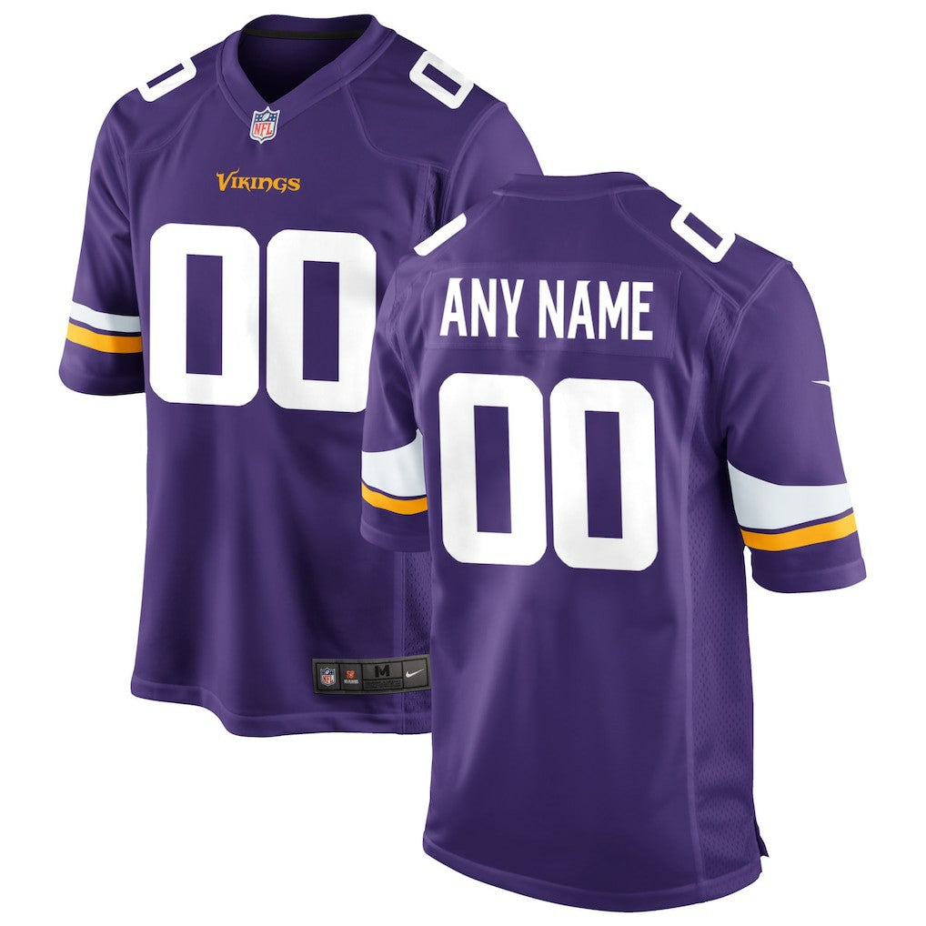 Minnesota Vikings Custom Game Jersey | NFL Outlet