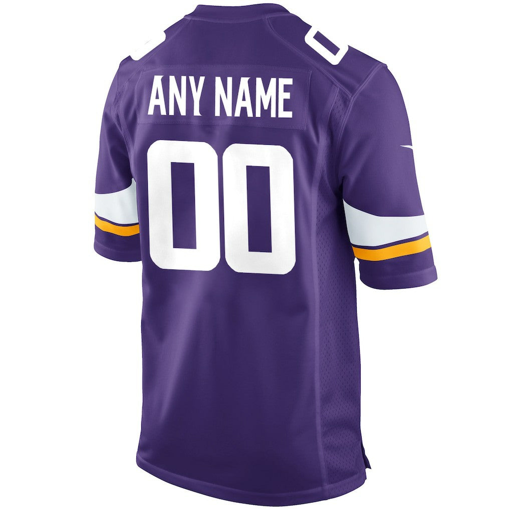 Minnesota Vikings Custom Game Jersey | NFL Outlet