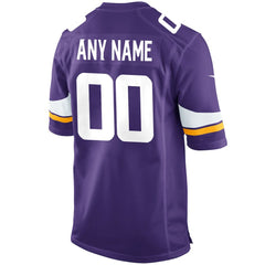 Minnesota Vikings Custom Game Jersey | NFL Outlet